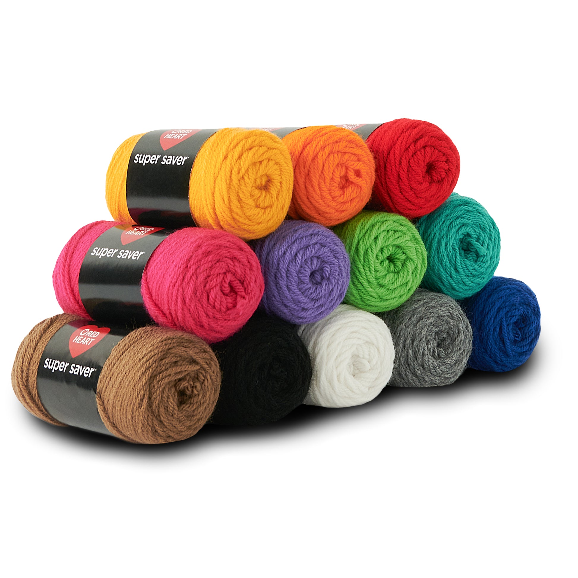Red Heart Super Saver 6pk Worsted Weight Yarn by Red Heart