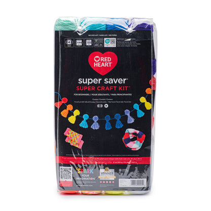 Red Heart Super Saver Super Craft Kit Super Craft Kit - Brights