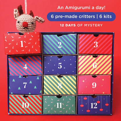 Red Heart Advent Calendar Kit 12 Days