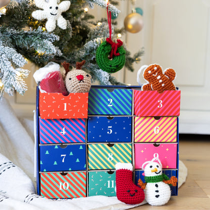 Red Heart Advent Calendar Kit 12 Days