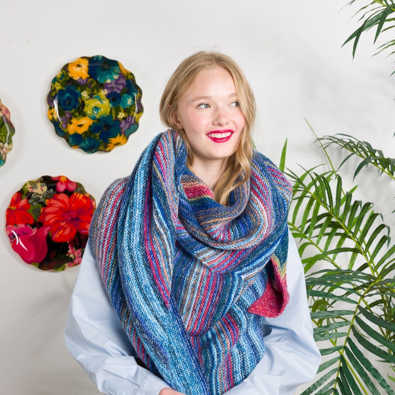 Red Heart Super Saver Bitty Stripes Yarn | Yarnspirations