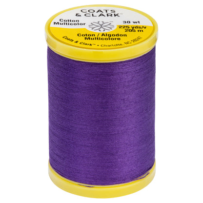 Coats & Clark Cotton All Purpose Sewing Thread (225 Yards) Deep Violet