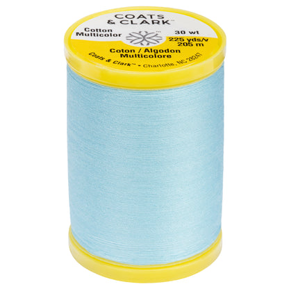 Coats & Clark Cotton All Purpose Sewing Thread (225 Yards) Icy Blue