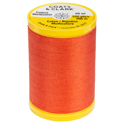 Coats & Clark Cotton All Purpose Sewing Thread (225 Yards) Tango