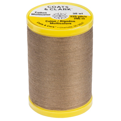 Coats & Clark Cotton All Purpose Sewing Thread (225 Yards) Driftwood