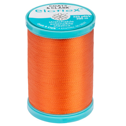 Coats & Clark Eloflex Stretchable Thread - Clearance Shades Orange