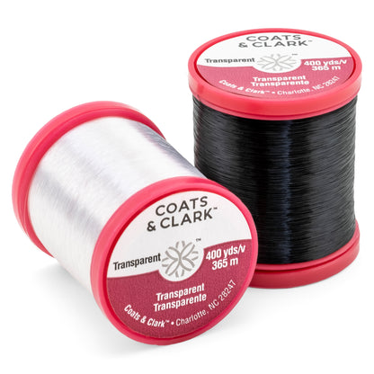 Coats & Clark Transparent Thread (400 Yards) All Variants