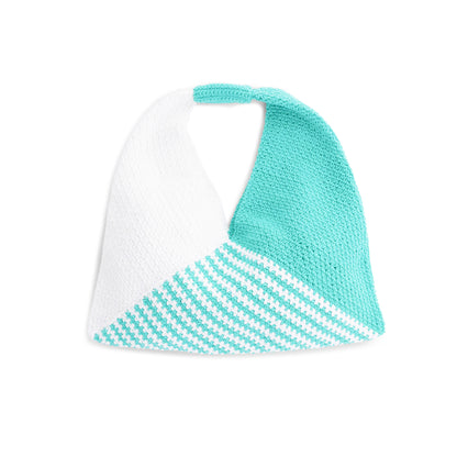 Lily Crochet Totally Triangular Tote Crochet Tote Bag made in Lily Yarn