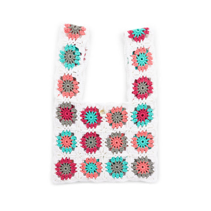Lily Crochet Radiant Motifs Tote Bag Crochet Bag made in Lily The Original Yarn