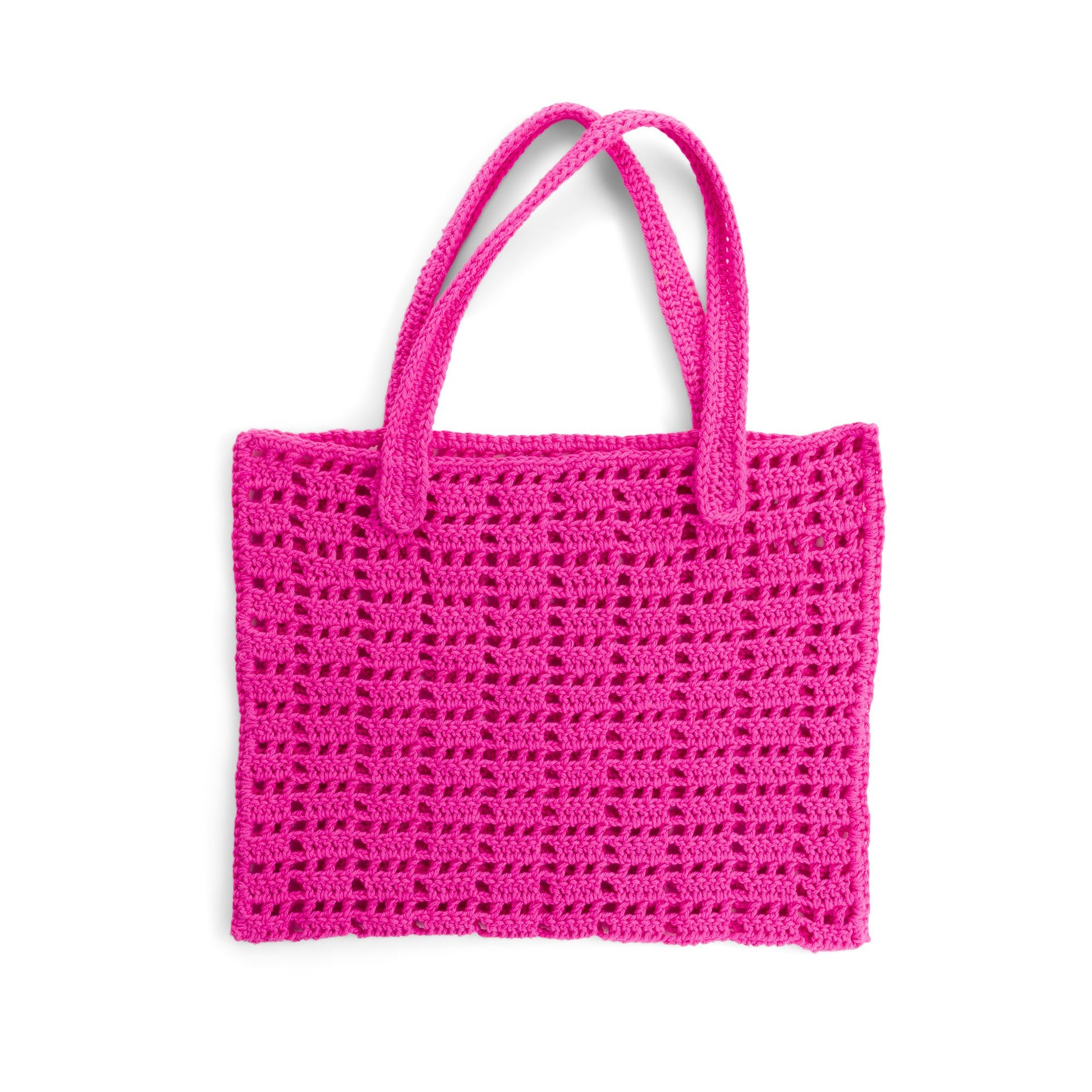 Free Beginner Lily Fresh Mesh Crochet Tote Bag Pattern