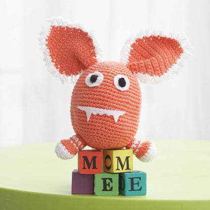 Lily Crochet Monster Toys Orange Monster