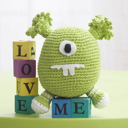 Lily Crochet Monster Toys Green Monster