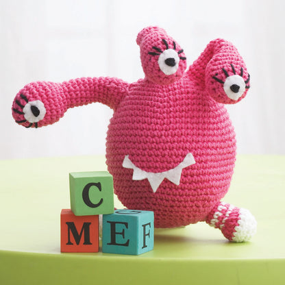 Lily Crochet Monster Toys Pink Monster