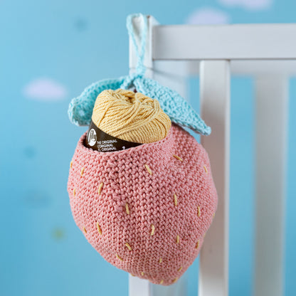 Lily Sugar'n Cream Berry Best Crochet Hanging Basket Lily Sugar'n Cream Berry Best Crochet Hanging Basket