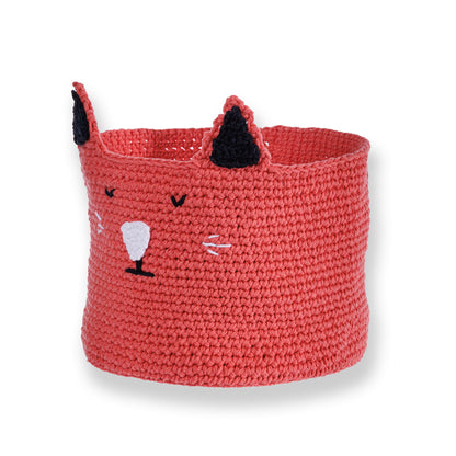 Lily Crochet Cat Basket Lily Crochet Cat Basket