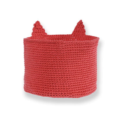 Lily Crochet Cat Basket Lily Crochet Cat Basket