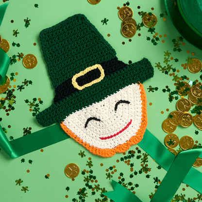 Lily Sugar'n Cream Crochet Leprechaun Dishcloth Lily Sugar'n Cream Crochet Leprechaun Dishcloth