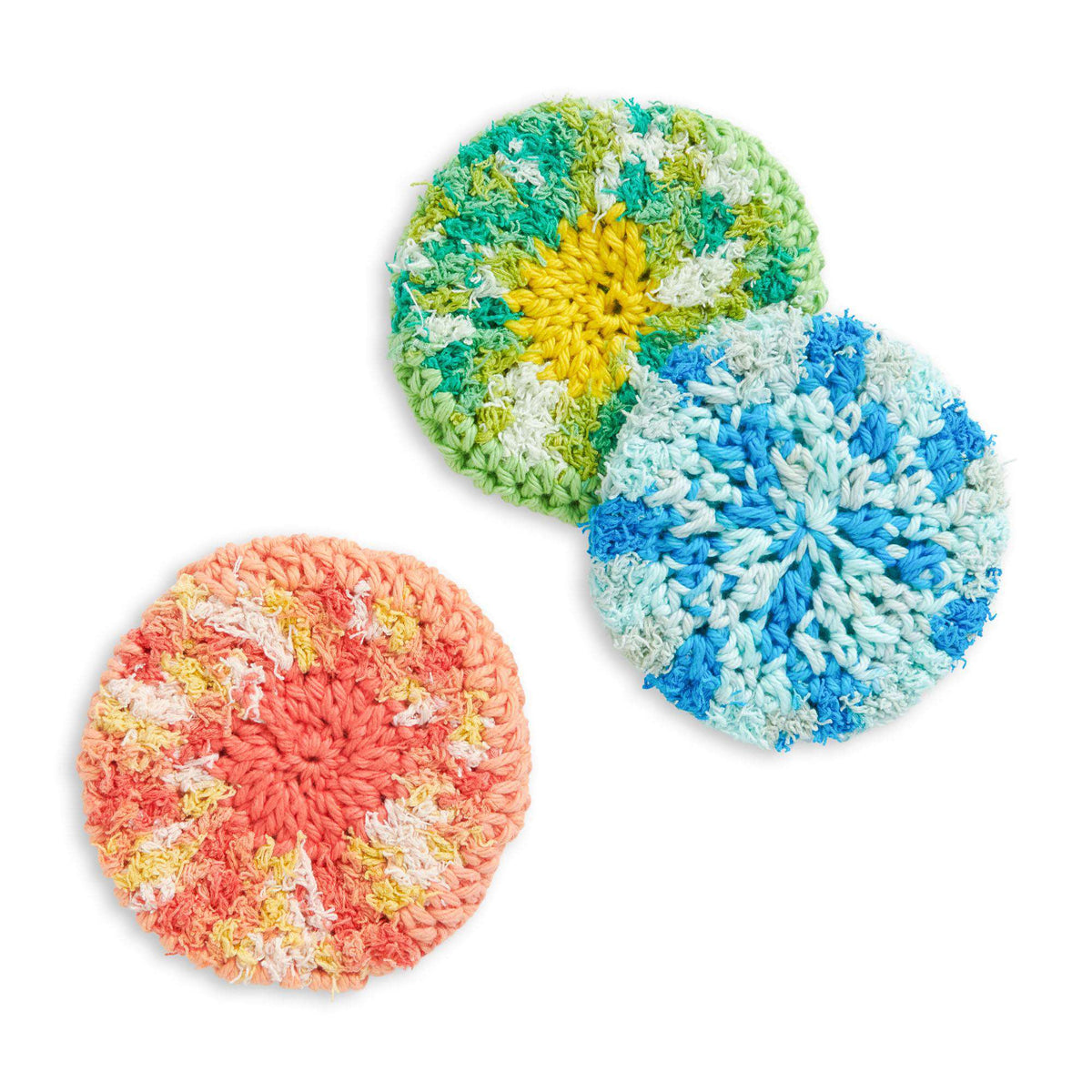 Crochet  made in Lily Sugar'n Cream Scrub Off yarn