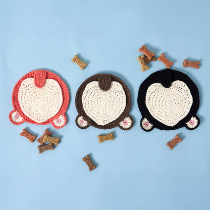 Lily Corgi Butts Crochet Dishcloths Lily Corgi Butts Crochet Dishcloths
