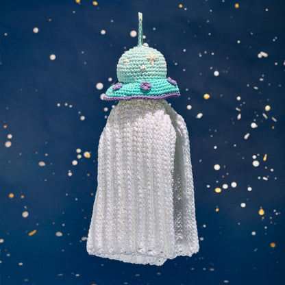 Lily Beam Me Up Crochet Tea Towel and Topper Lily Beam Me Up Crochet Tea Towel and Topper