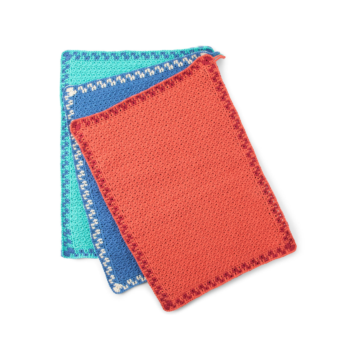 Crochet Kitchen Towel made in Lily The Original Yarn