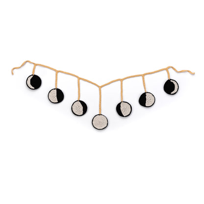 Lily Sugar'n Cream Phasing Moon Crochet Wall Hanging Lily Sugar'n Cream Phasing Moon Crochet Wall Hanging