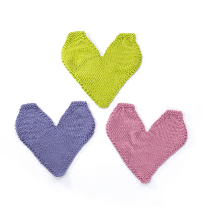 Lily Sugar'n Cream Be Mine Knit Dishcloth Lily Sugar'n Cream Be Mine Knit Dishcloth