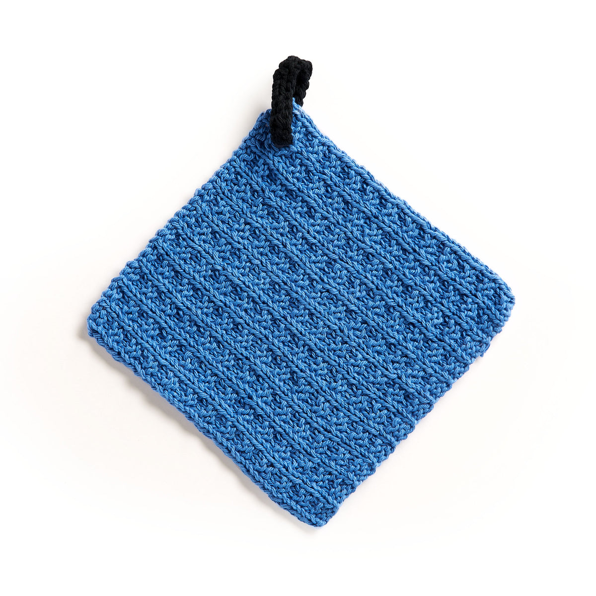 Knit Dishcloth made in Lily The Original Yarn