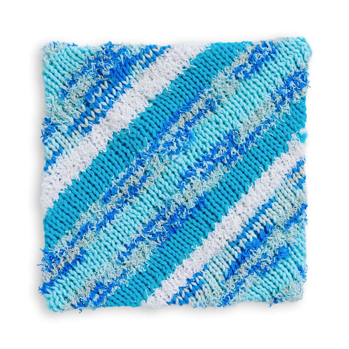 Knit  made in Lily Sugar'n Cream Scrub Off yarn