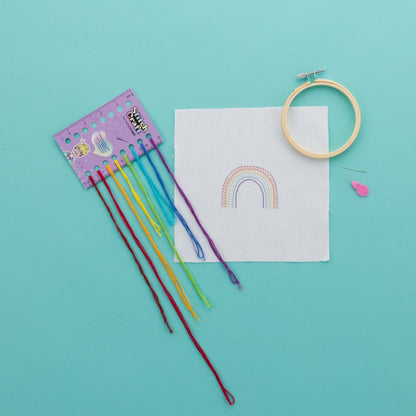 Wonderart Stitchcraft Modern Sampler (53.8g/1.9oz) Over the Rainbow