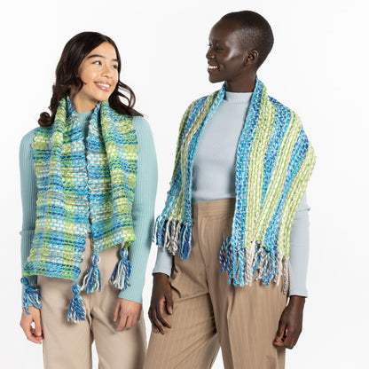 Bernat Quickweave Scarf Weaving Kit (140g/4.9oz) Aqua Twist