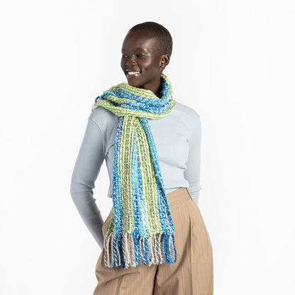 Bernat Quickweave Scarf Weaving Kit (140g/4.9oz) Aqua Twist