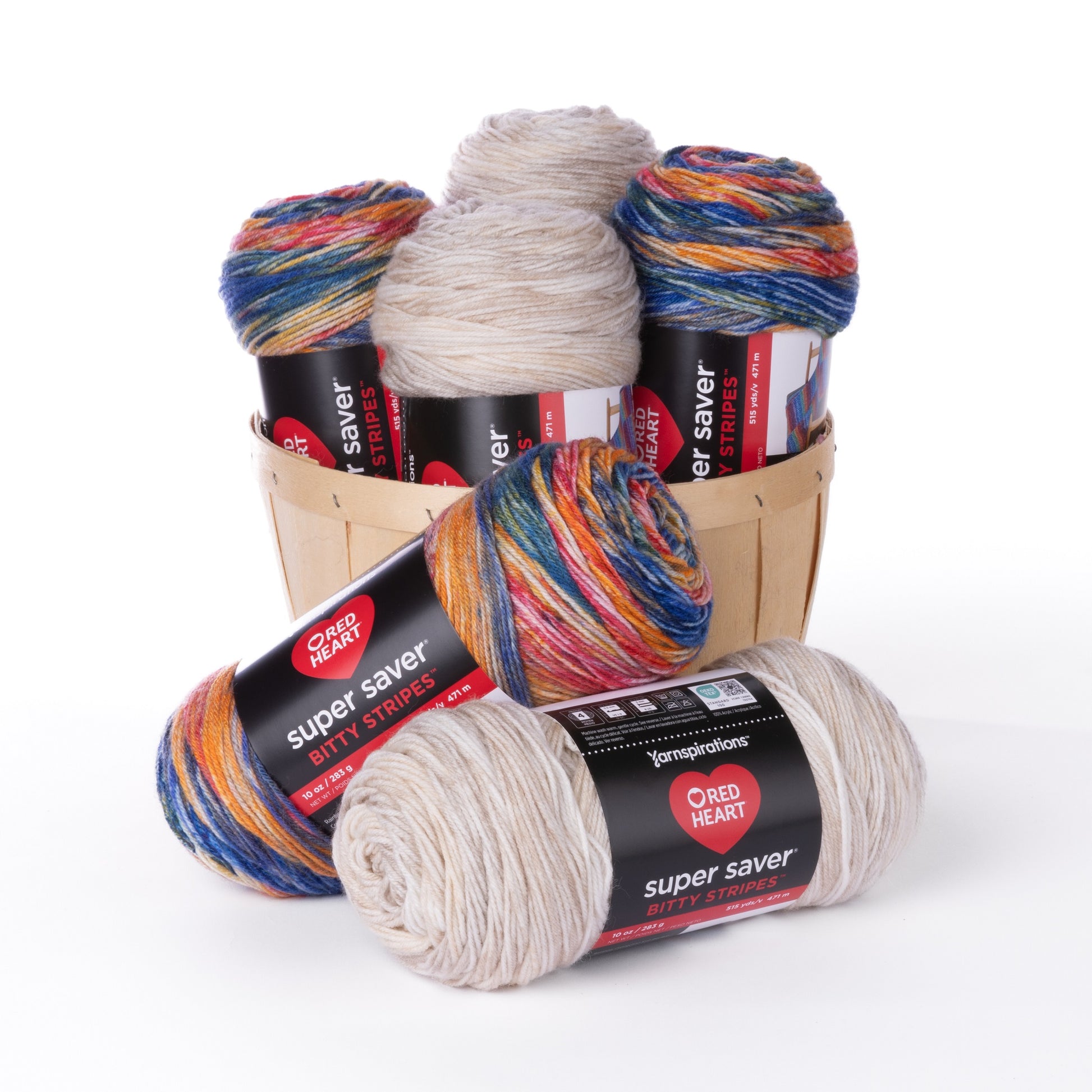 Red Heart Super Saver Bitty Stripes Yarn Yarnspirations red-heart-super-saver-bitty-stripes-yarn-yarnspirations