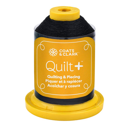 Coats & Clark Quilt + Piecing & Quilting Thread (600 Yards) - Clearance Items Black