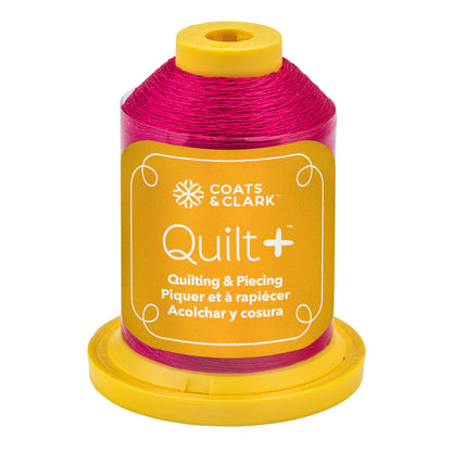 Coats & Clark Quilt + Piecing & Quilting Thread (600 Yards) - Clearance Items Hot Rose