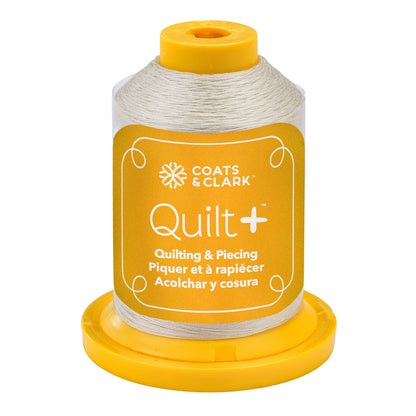Coats & Clark Quilt + Piecing & Quilting Thread (600 Yards) - Clearance Items Natural