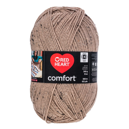 Red Heart Comfort Yarn - Clearance Shades Latte Fleck