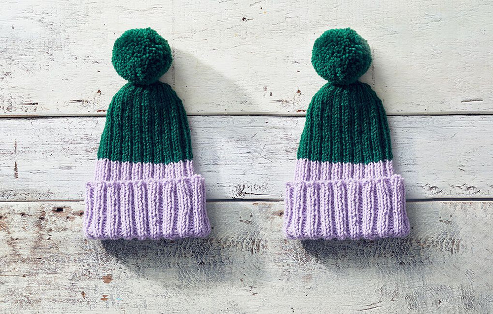 Good Housekeeping Stitch Club Easy Peasy Knit Hat Tutorial