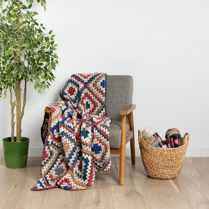 The Crochet Crowd Curated Bitty Stripes Blanket Box - Sold Out The Crochet Crowd Curated Bitty Stripes Blanket Box - Sold Out