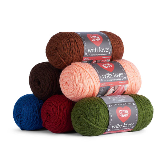 The Crochet Crowd Curated Collection, Red Heart With Love