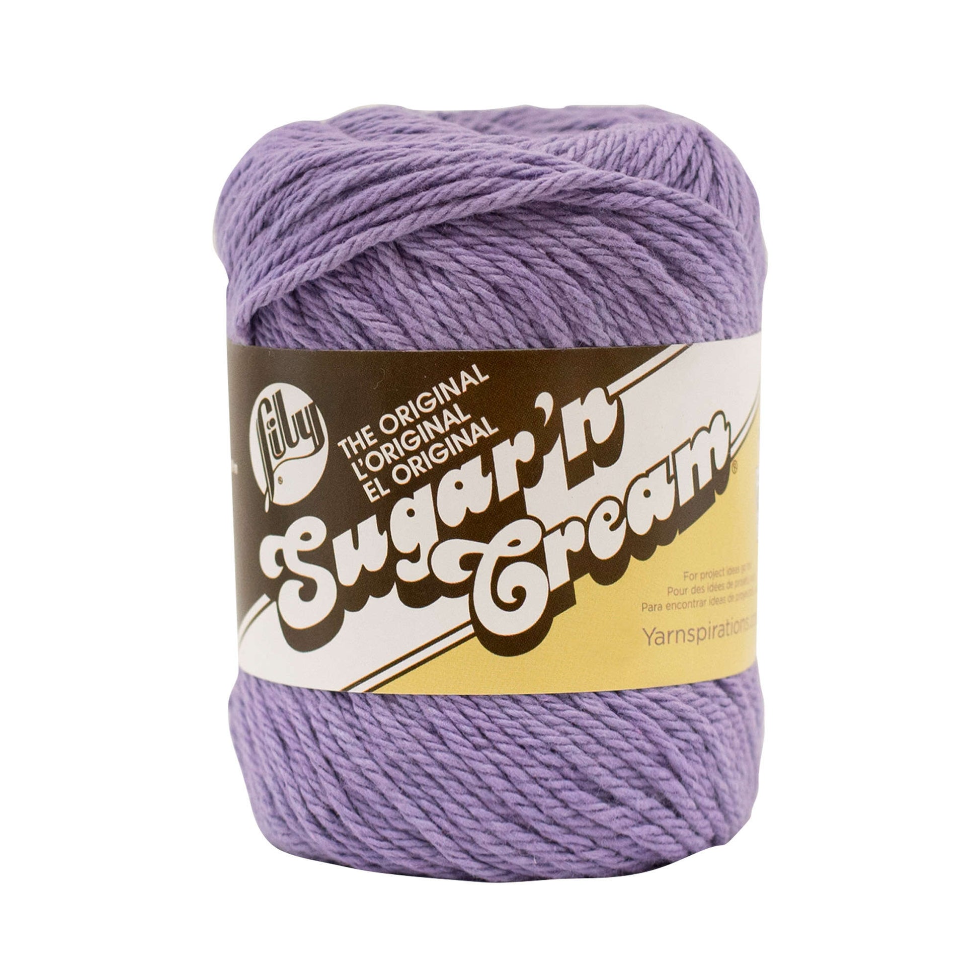 Lily Sugar'n Cream The Original Yarn Hot Purple