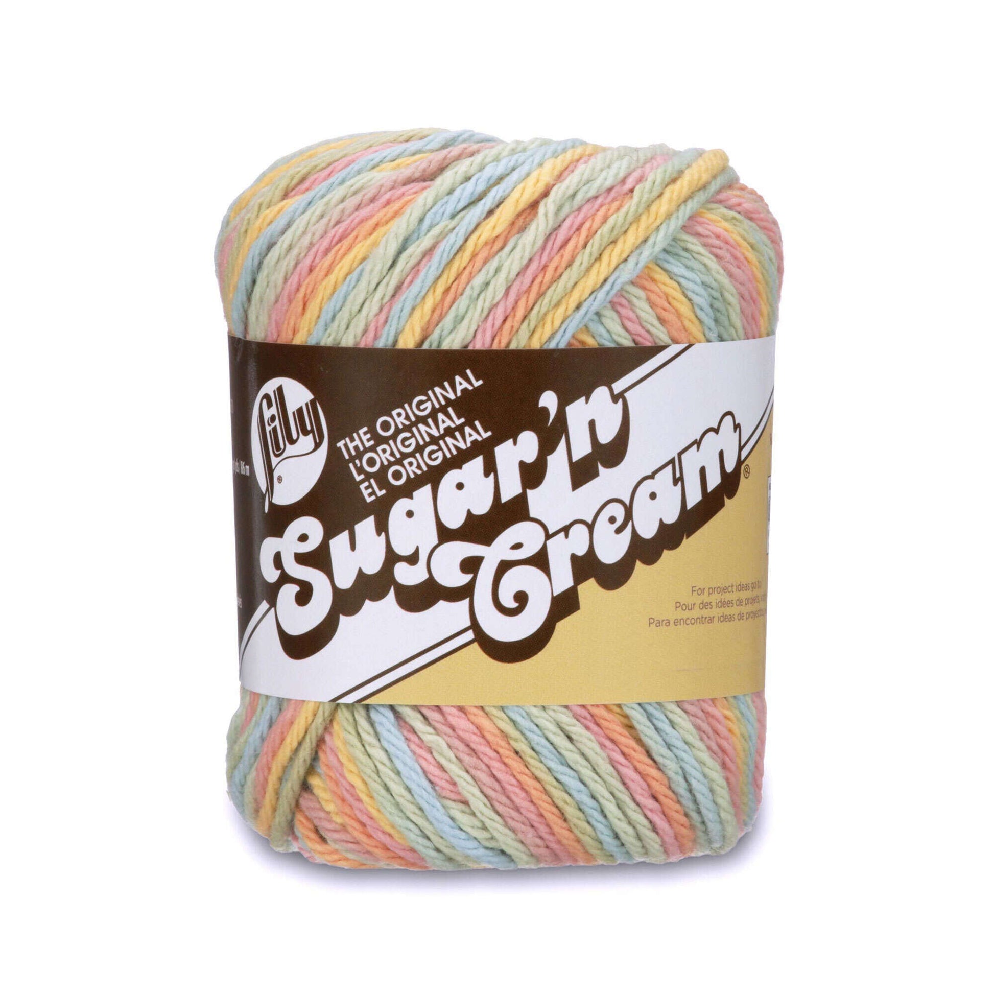 Lily Sugar'n Cream Ombres Yarn Butter Cream Ombre