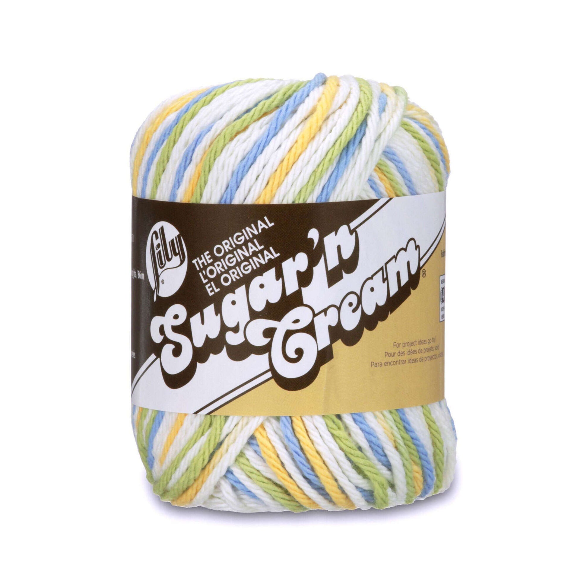 Lily Sugar'n Cream Ombres Yarn Cool Breeze Ombre