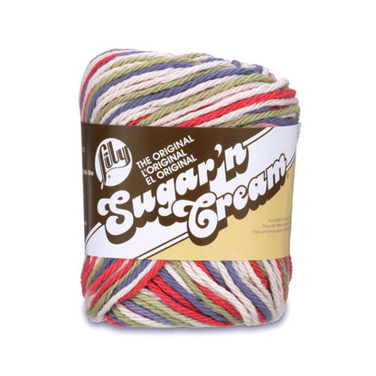 Lily Sugar'n Cream Ombres Yarn - Discontinued Shades Field of Dreams Ombre