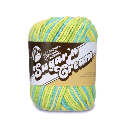 Lily Sugar'n Cream Ombres Yarn - Discontinued Shades Summer Splash Ombre