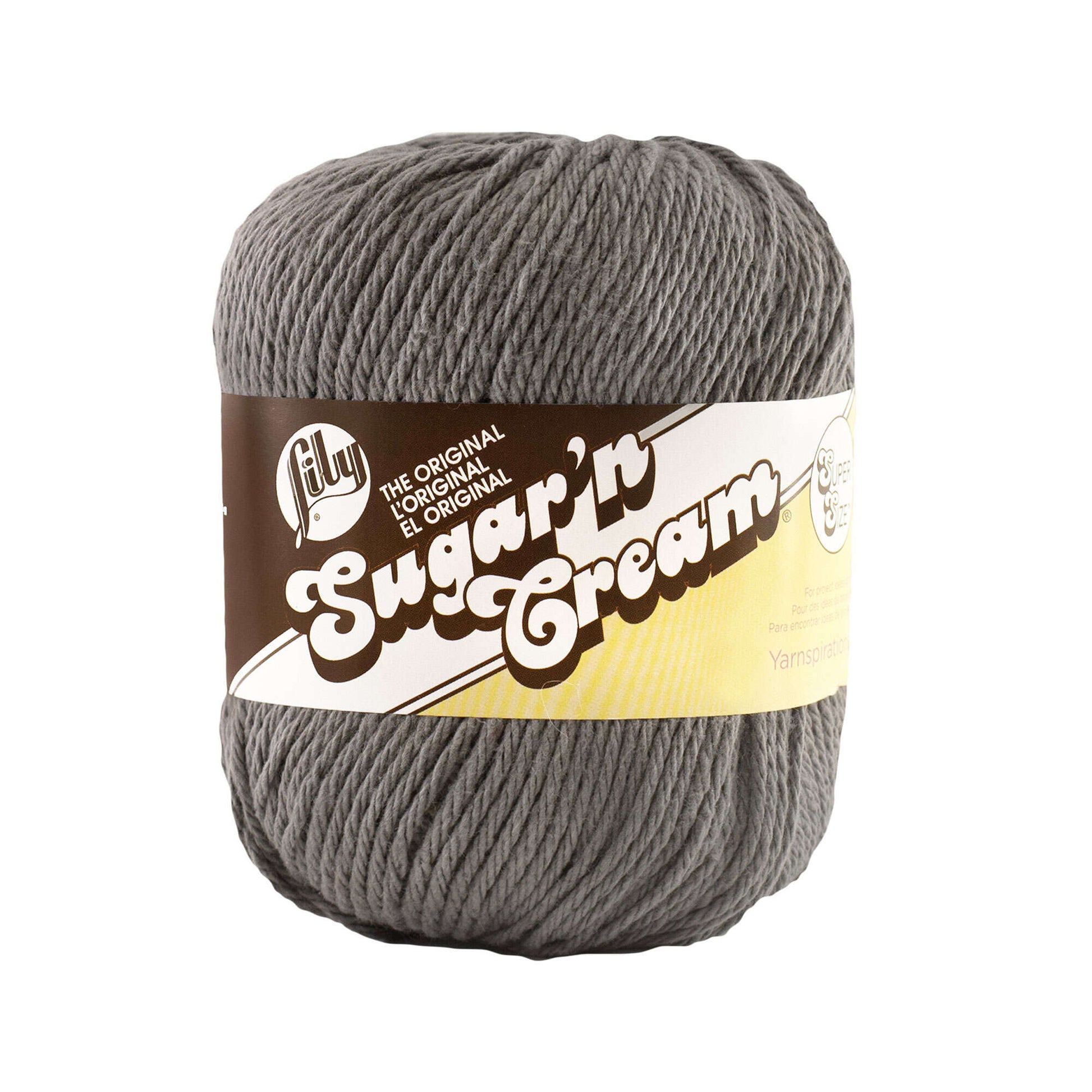 Lily Sugar'n Cream Yarn - Solids Super Size-Cream, 1 count - City Market