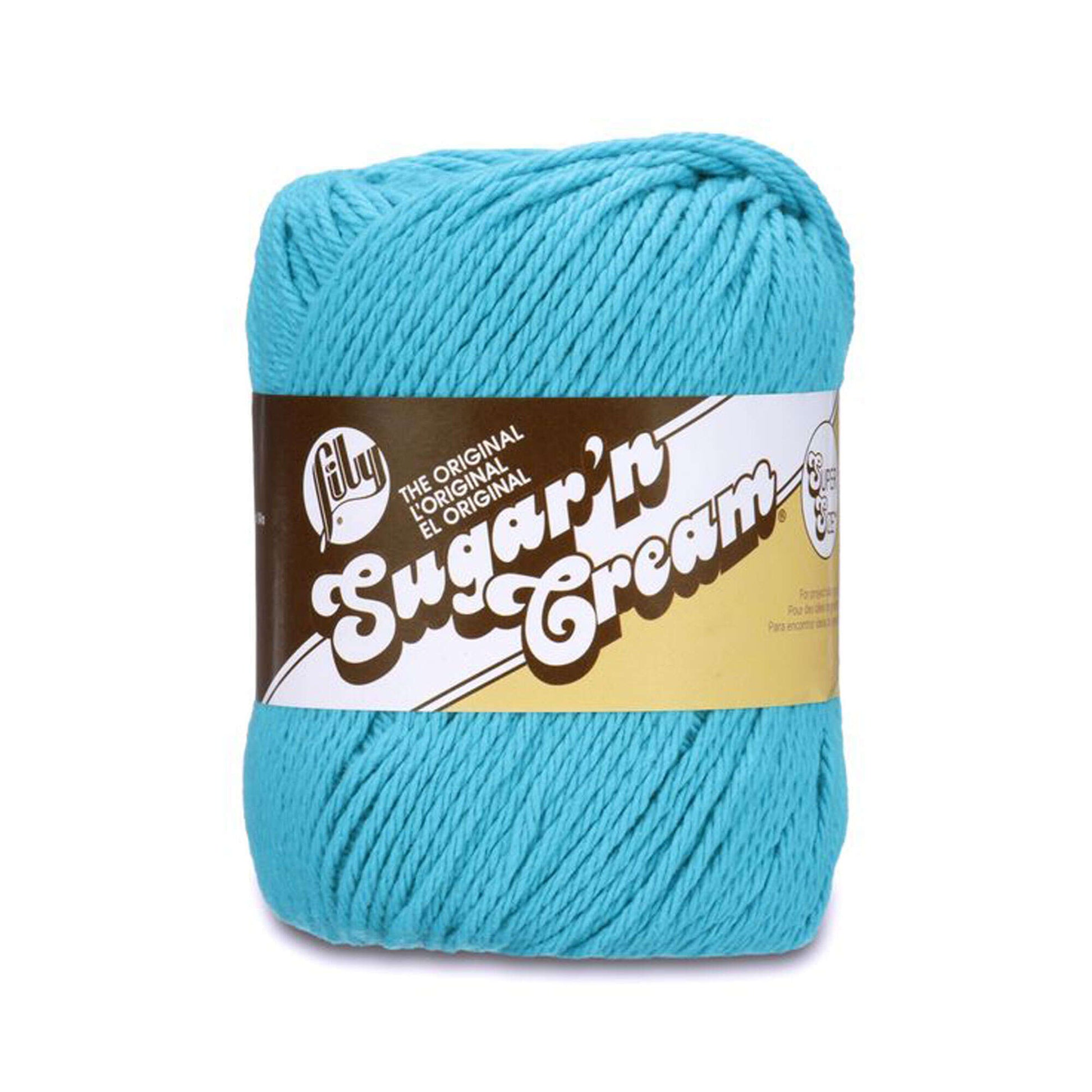 Lily Sugar'n Cream Super Size Yarn Mod Blue