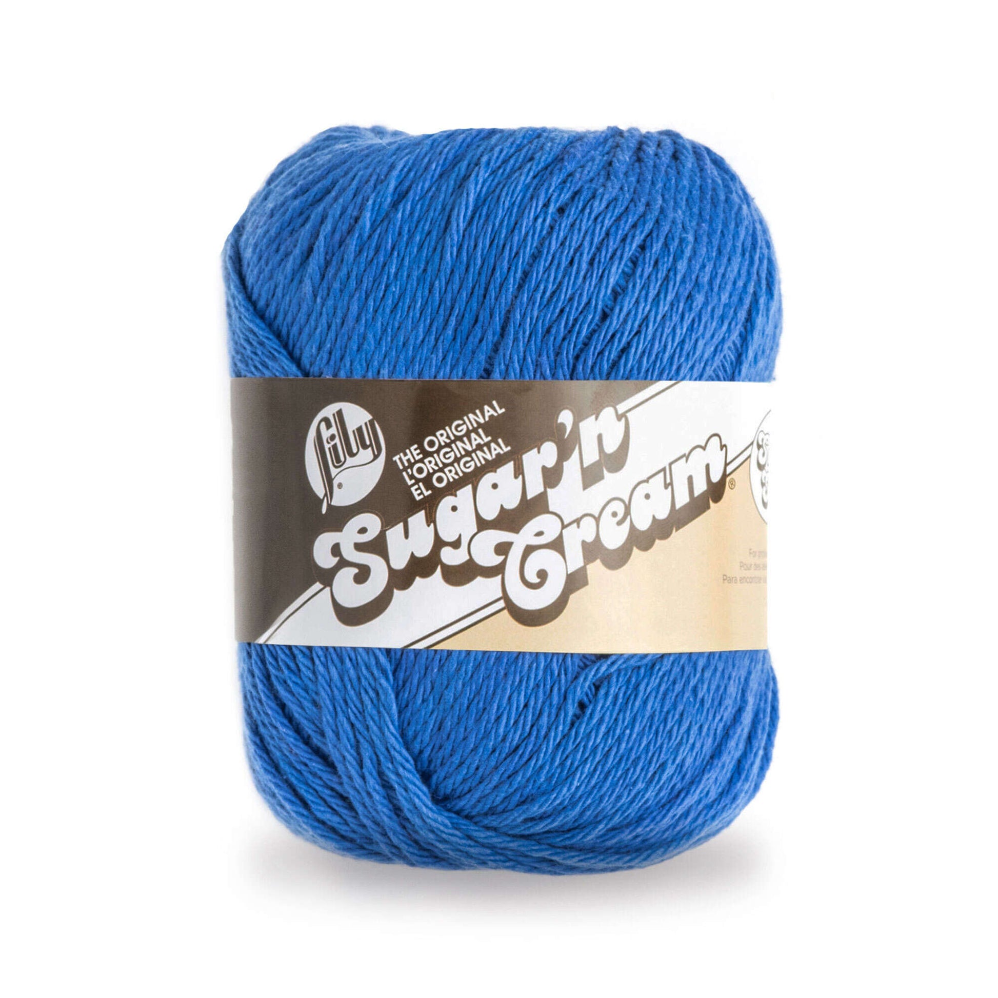 Lily Sugar'n Cream Super Size Yarn Dazzle Blue