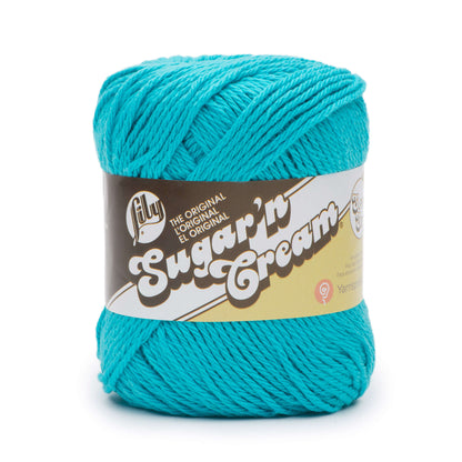 Lily Sugar'n Cream Super Size Yarn - Discontinued Shades Aquamarine