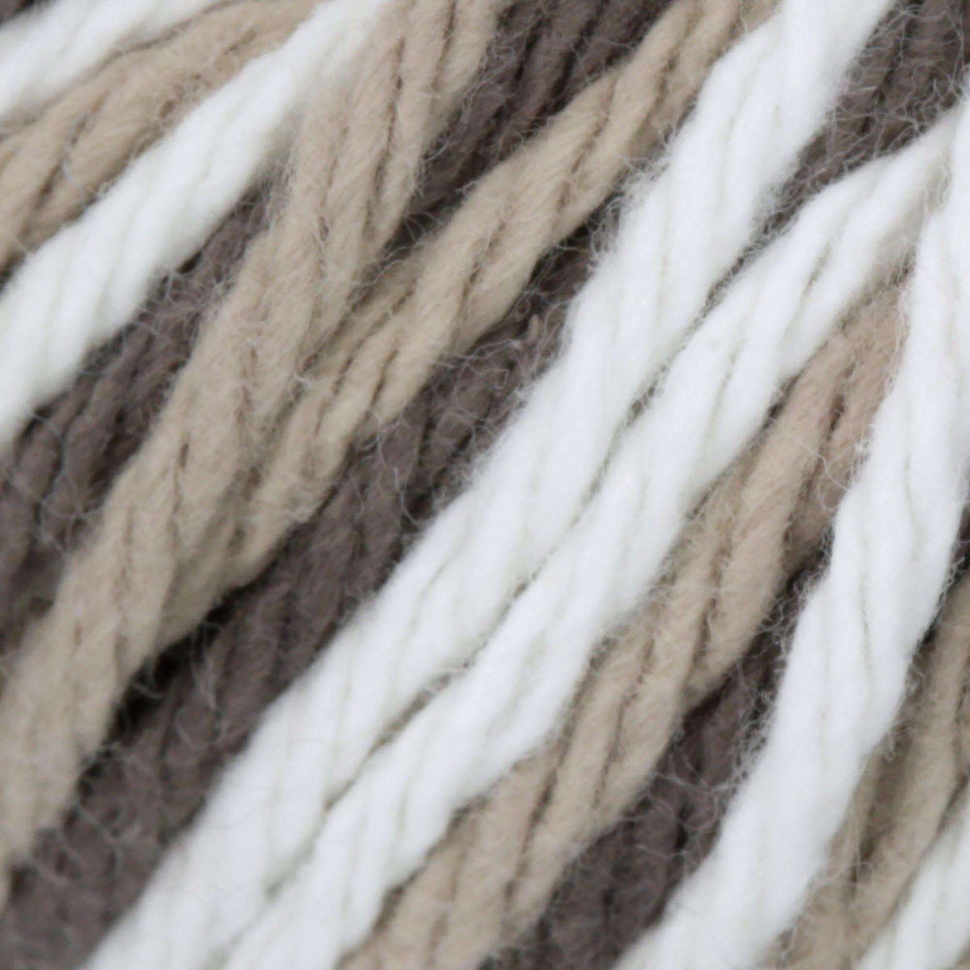 Lily Sugar'n Cream Super Size Ombres Yarn Chocolate Ombre